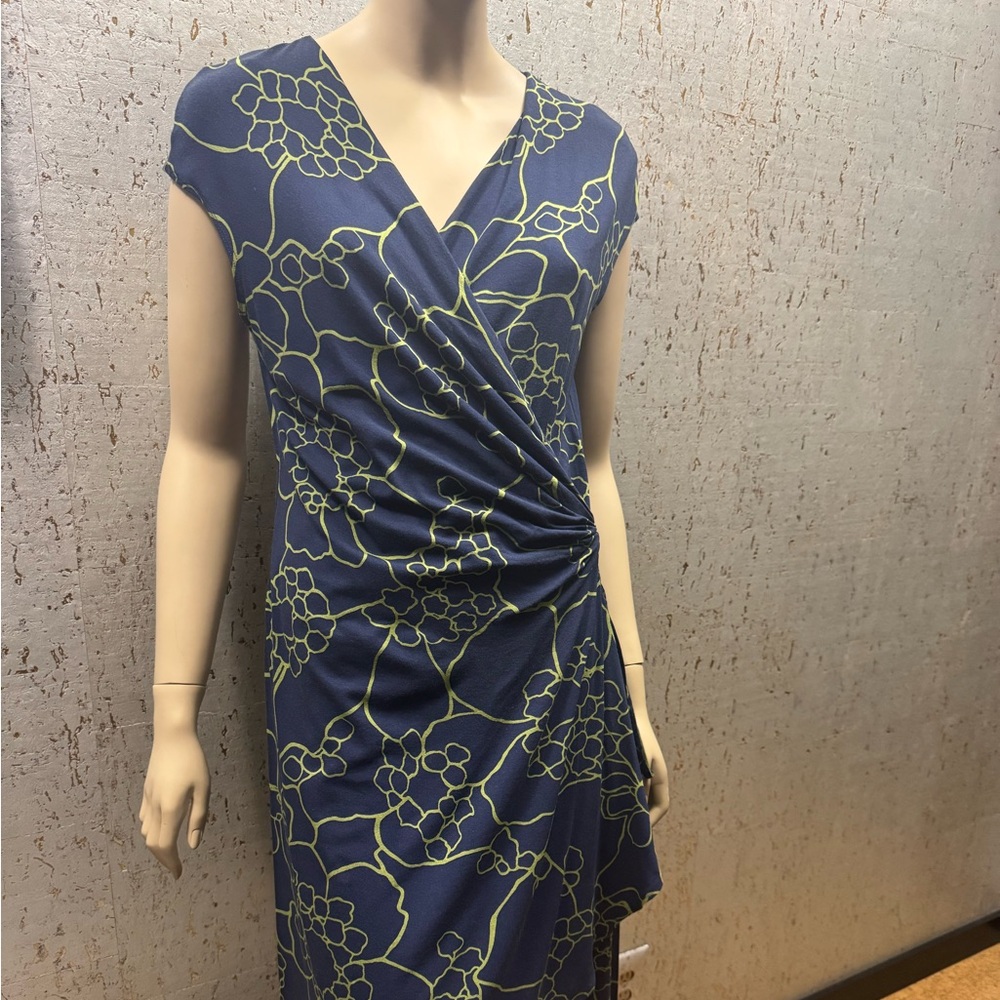 Tommy Bahama Sophia Twist Faux Wrap Short Asymmetrical Dress